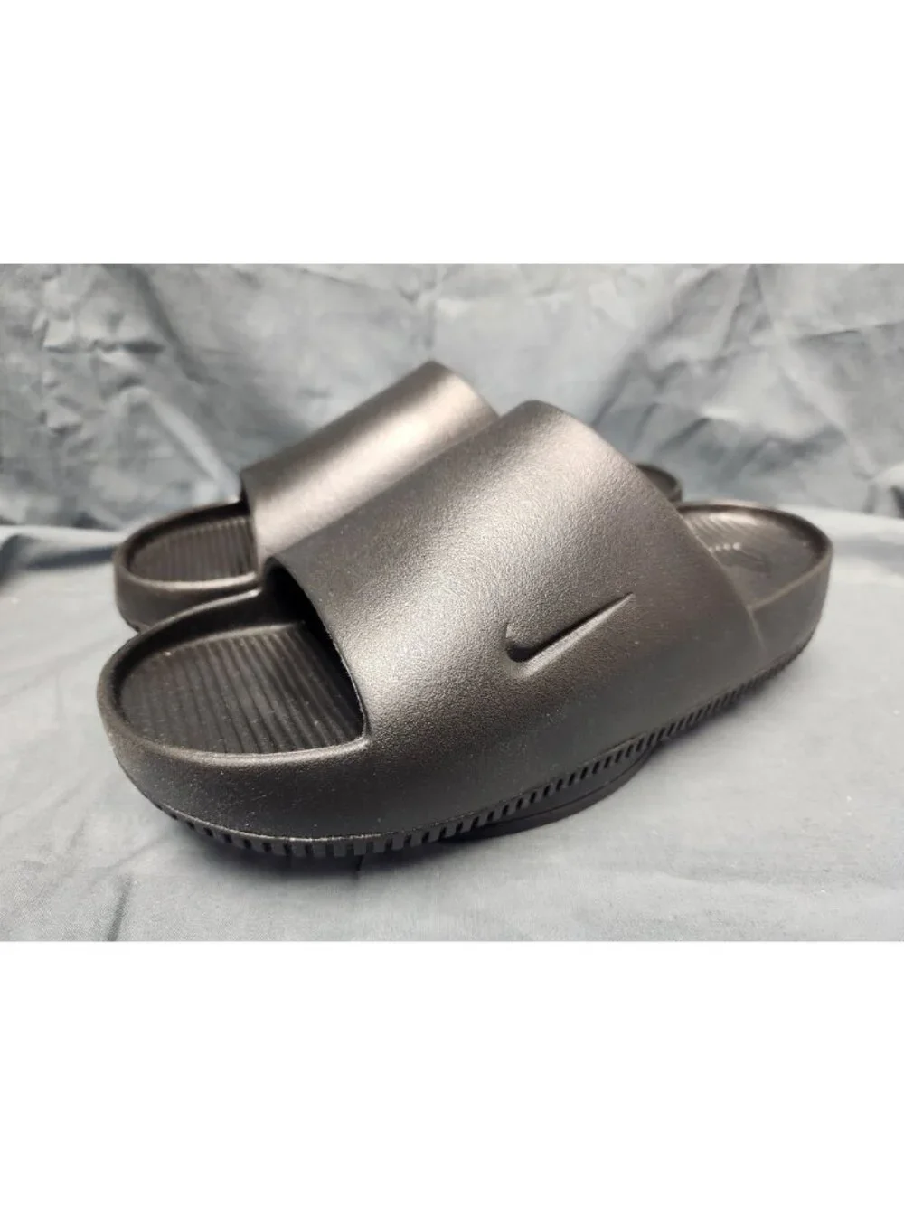 Nike Calm Slide Triple Black FD4116 001 Men's Size 9 NEW w/TAGS NO BOX!